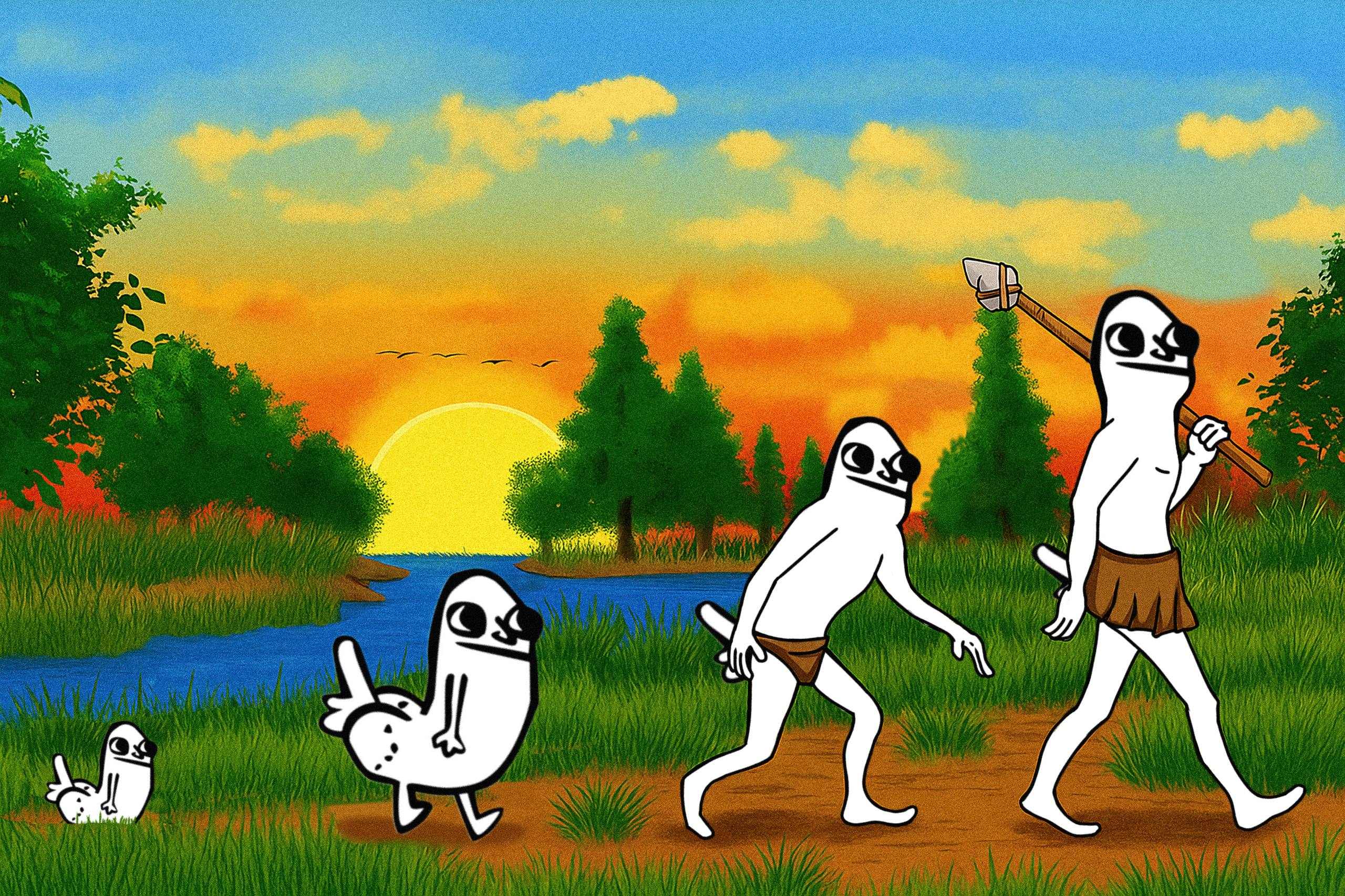 Dickbutt Evolution